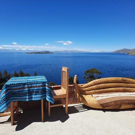 Las Cabanas Lodge Isla del Sol Luaran gambar