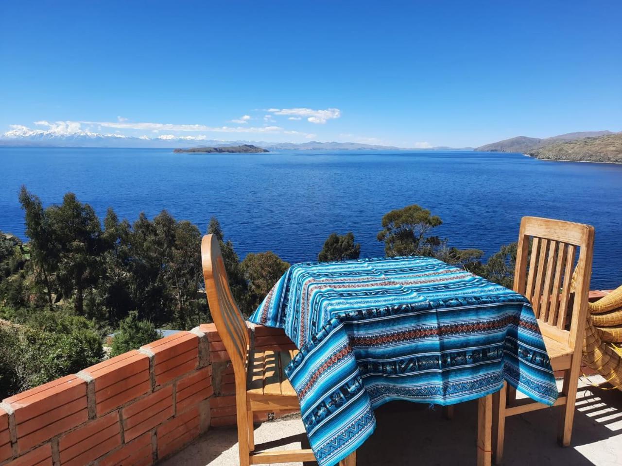 Las Cabanas Lodge Isla del Sol Luaran gambar